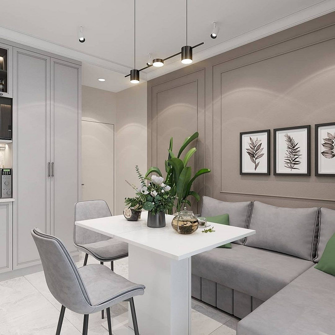 Narożnik kuchenny z łatwą w czyszczeniu tapicerką, idealny do kuchni narażonej na zabrudzenia.