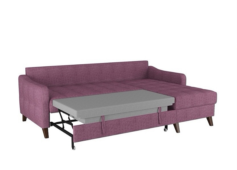 Sofa rozkładana z mechanizmem transformacji, idealna do małego mieszkania w 2026.