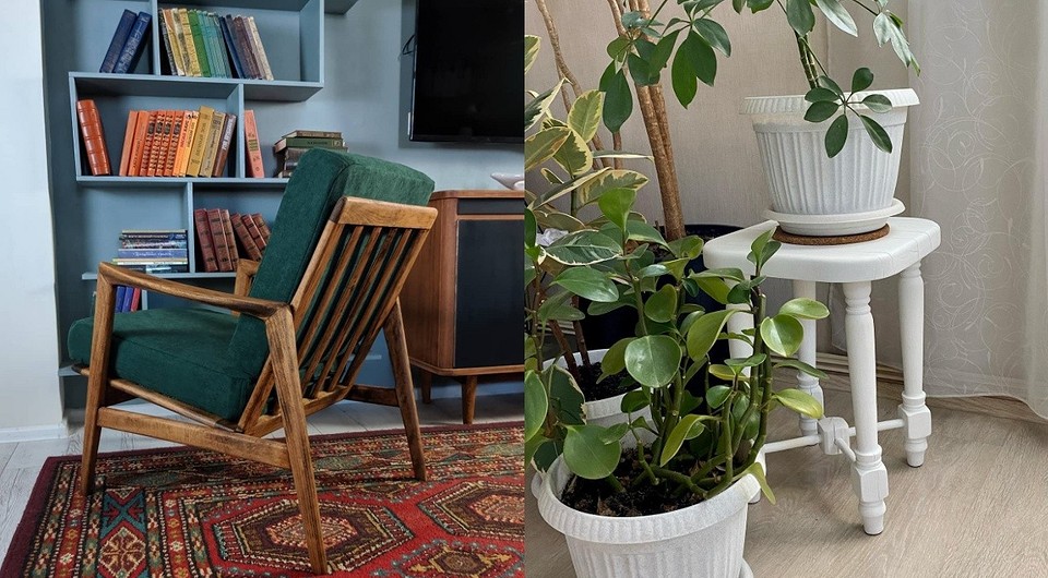 Renowacja starego krzesła DIY. Metamorfoza mebla w stylu eklektycznym.