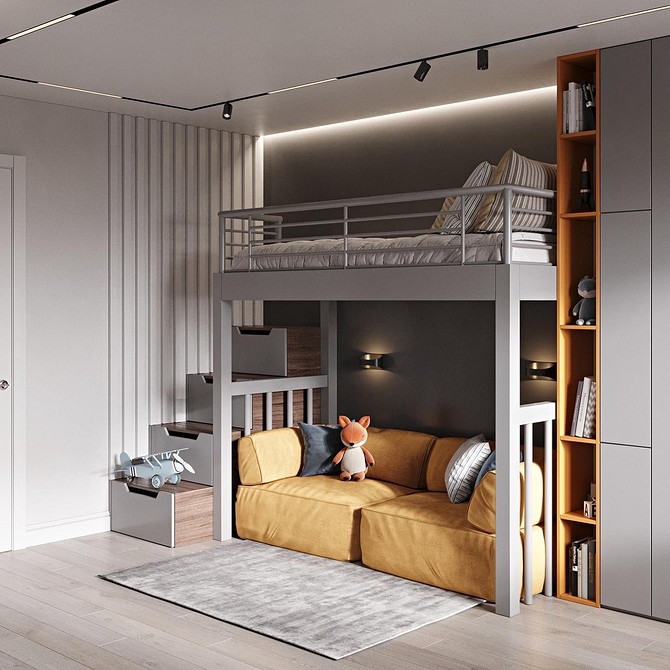 Żółta sofa w nowoczesnym salonie: inspiracja na energetyczne wnętrze 2026.