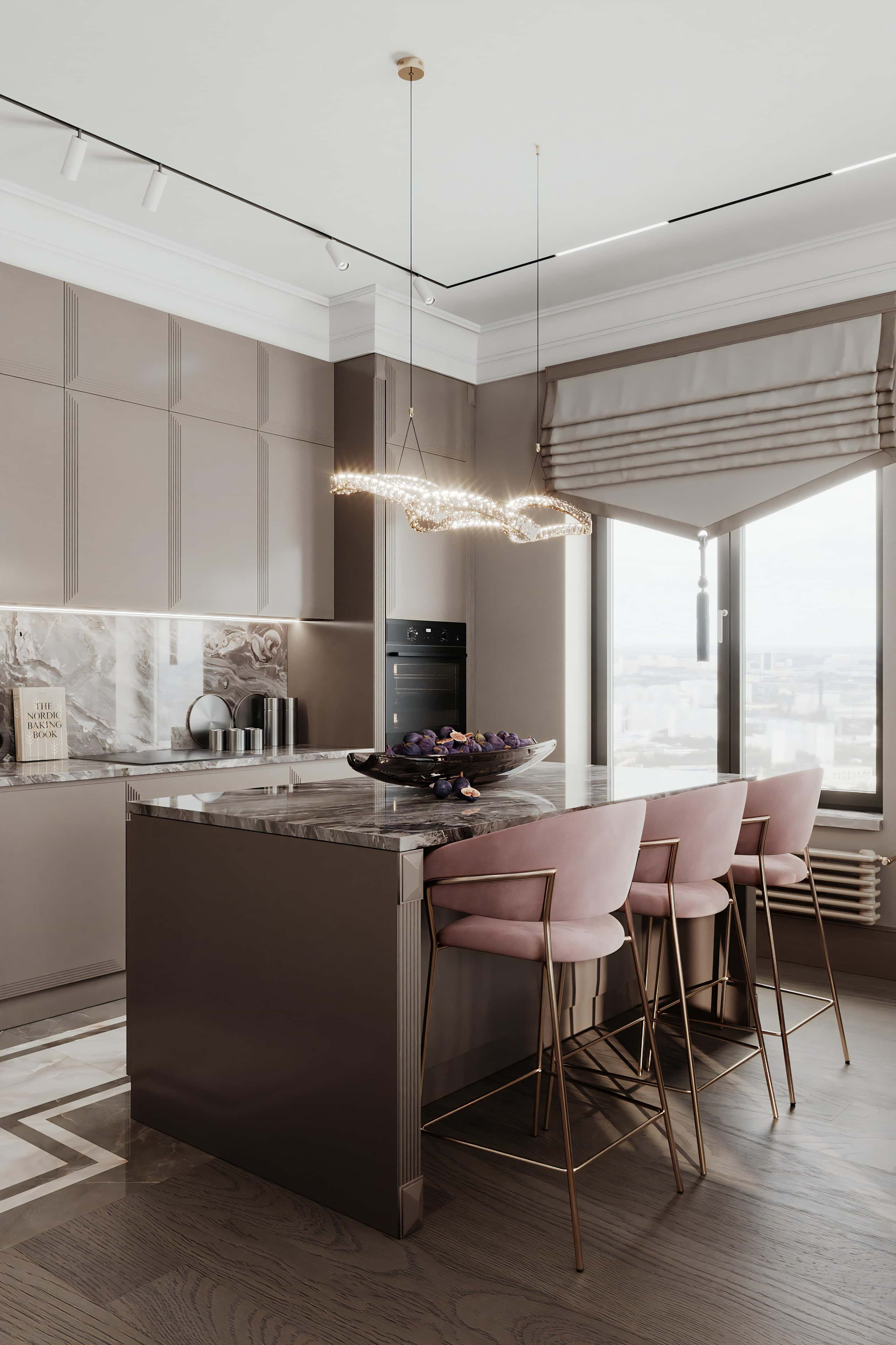 Komfort i design Apartament z elitarnym remontem w Kijowie, łączący przemyślany design z maksymalnym komfortem.