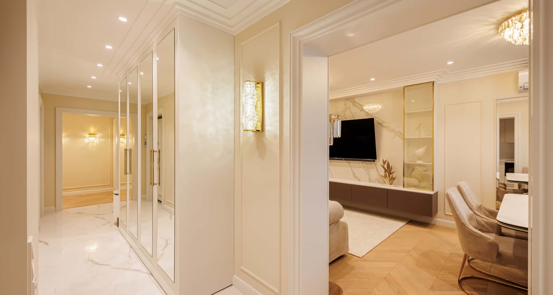 Luksusowy remont 2026: stylowa łazienka z мармуровою obróbką, wygoda i luksus