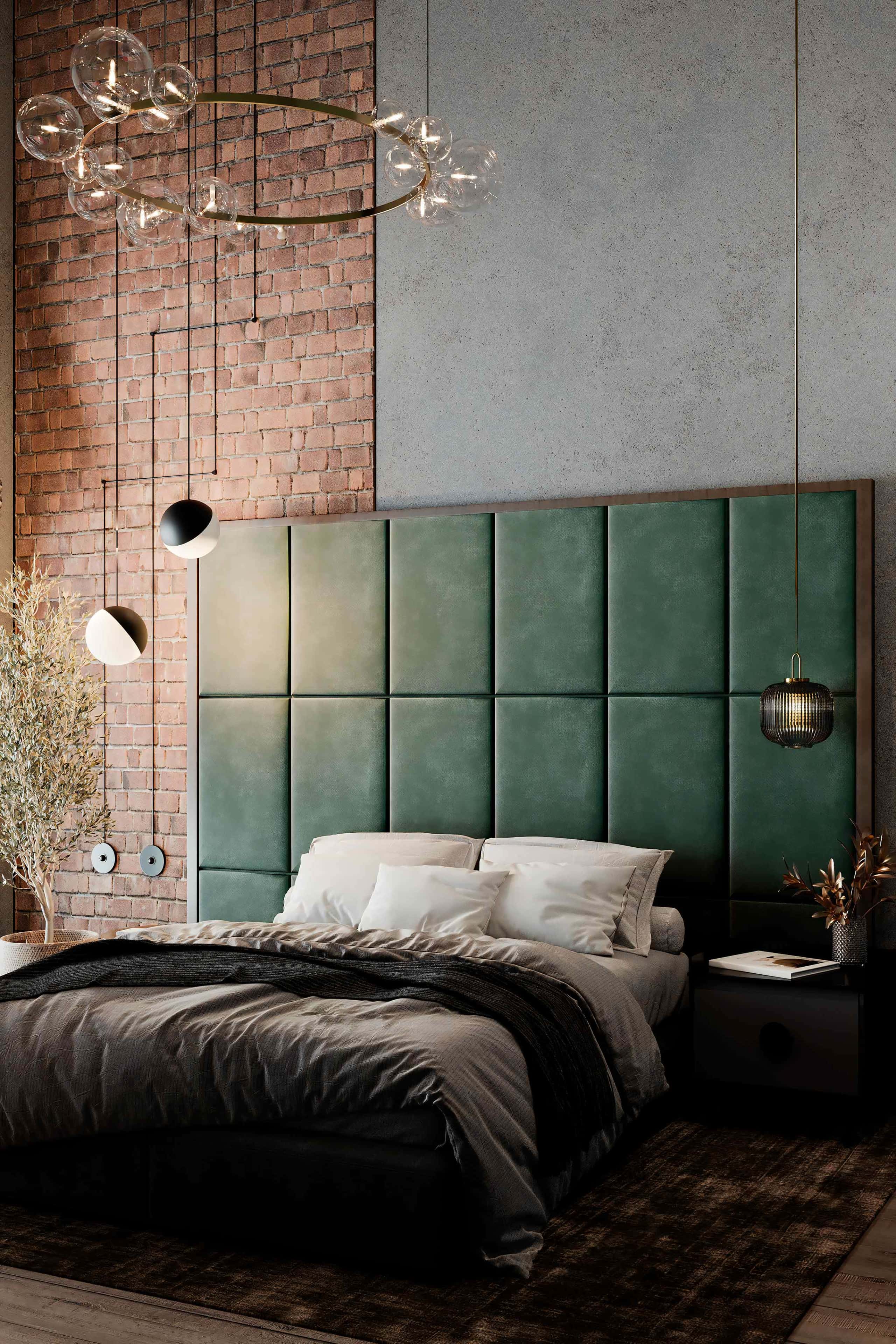 Velvet w lofcie 2026 Miękkie meble velvet w jaskrawym lofcie 2026, projektowanie wnętrz z naturalnymi materiałami