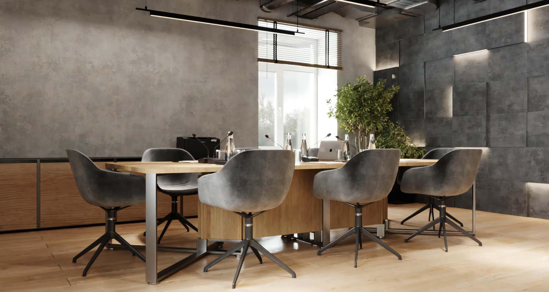 Kapitalny remont biura w stylu loft w Kijowie, inspiracja Loft 2026.