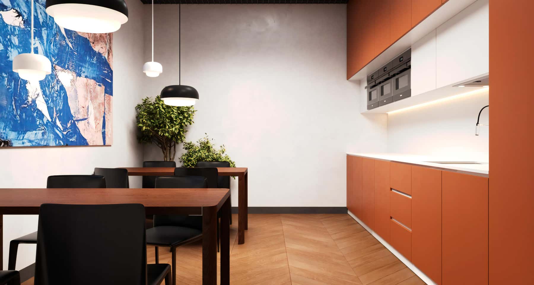 Remont biura w stylu loft z ceglanymi ścianami i elementami dekoracyjnymi Loft 2026.