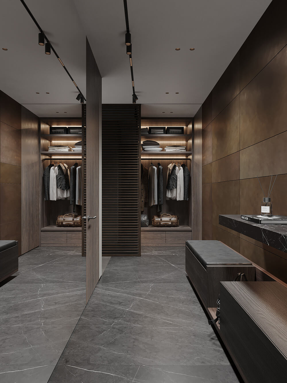 Funkcjonalne meble do przedpokoju: szafy zapewniają porządek i komfort, organizacja przestrzeni.