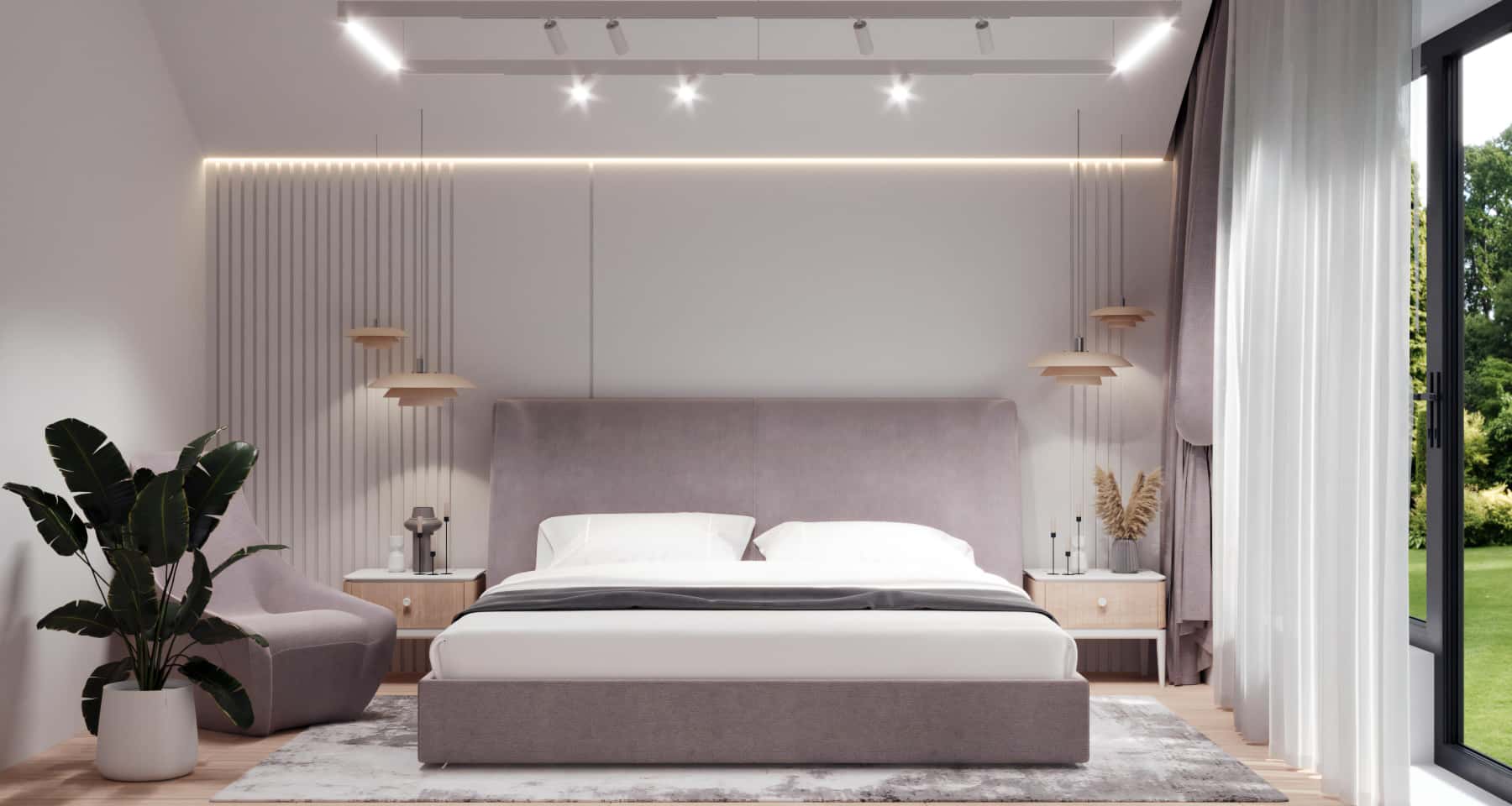 Projekt łazienki w stylu skandynawskim 2026 z jasnymi odcieniami i elementami drewna.