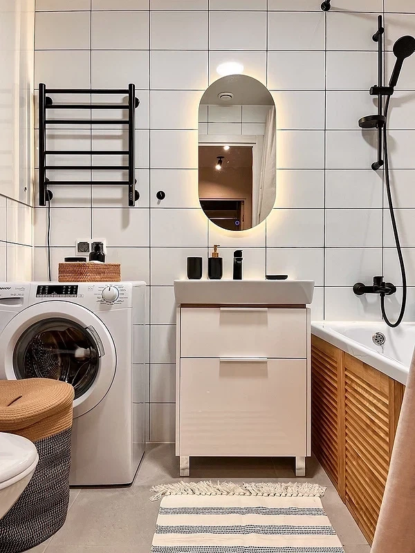 Minimalistyczny Prysznic 2026 Nowoczesna łazienka z minimalistyczną kabiną prysznicową: aranżacja wnętrz 2026