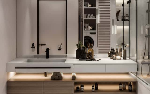 Projektowanie wnętrza 4-pokojowego mieszkania: nowoczesny design i funkcjonalność dla rodziny.