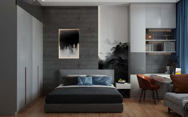 Inspiracja dla mieszkania 4-pokojowego: elegancja i wyrafinowanie w każdym detalu.