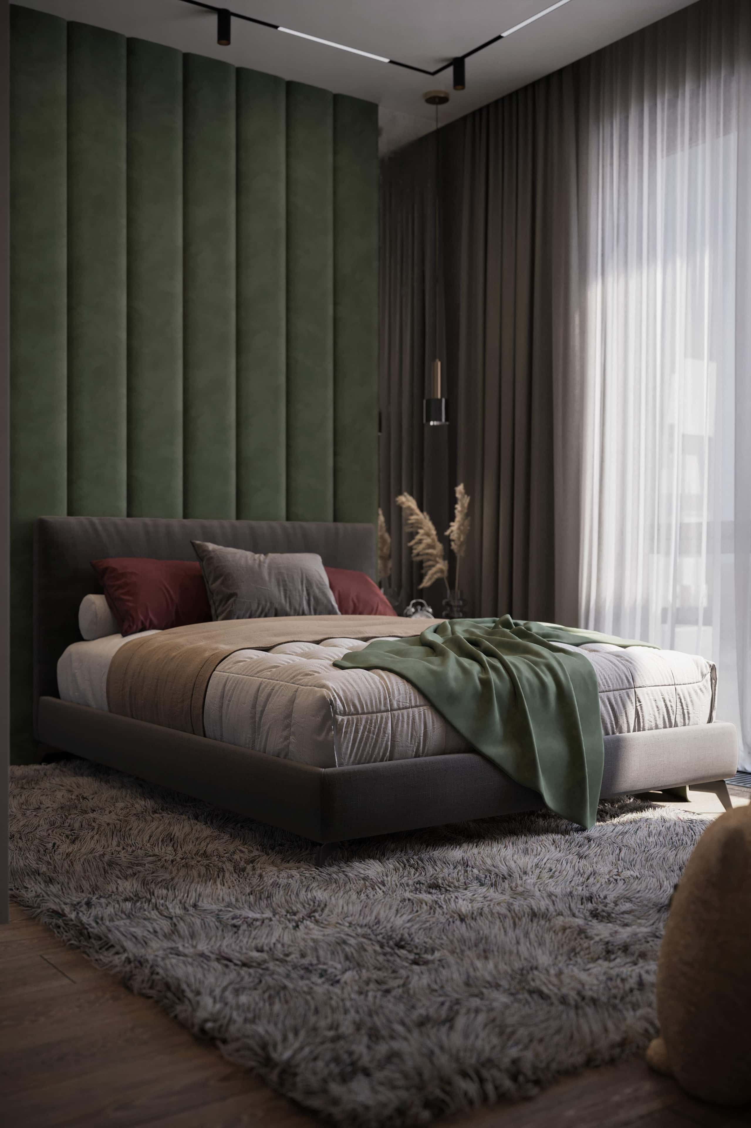 Aranżacja 4-pokojowego mieszkania: jadalnia z dużym stołem dla całej rodziny