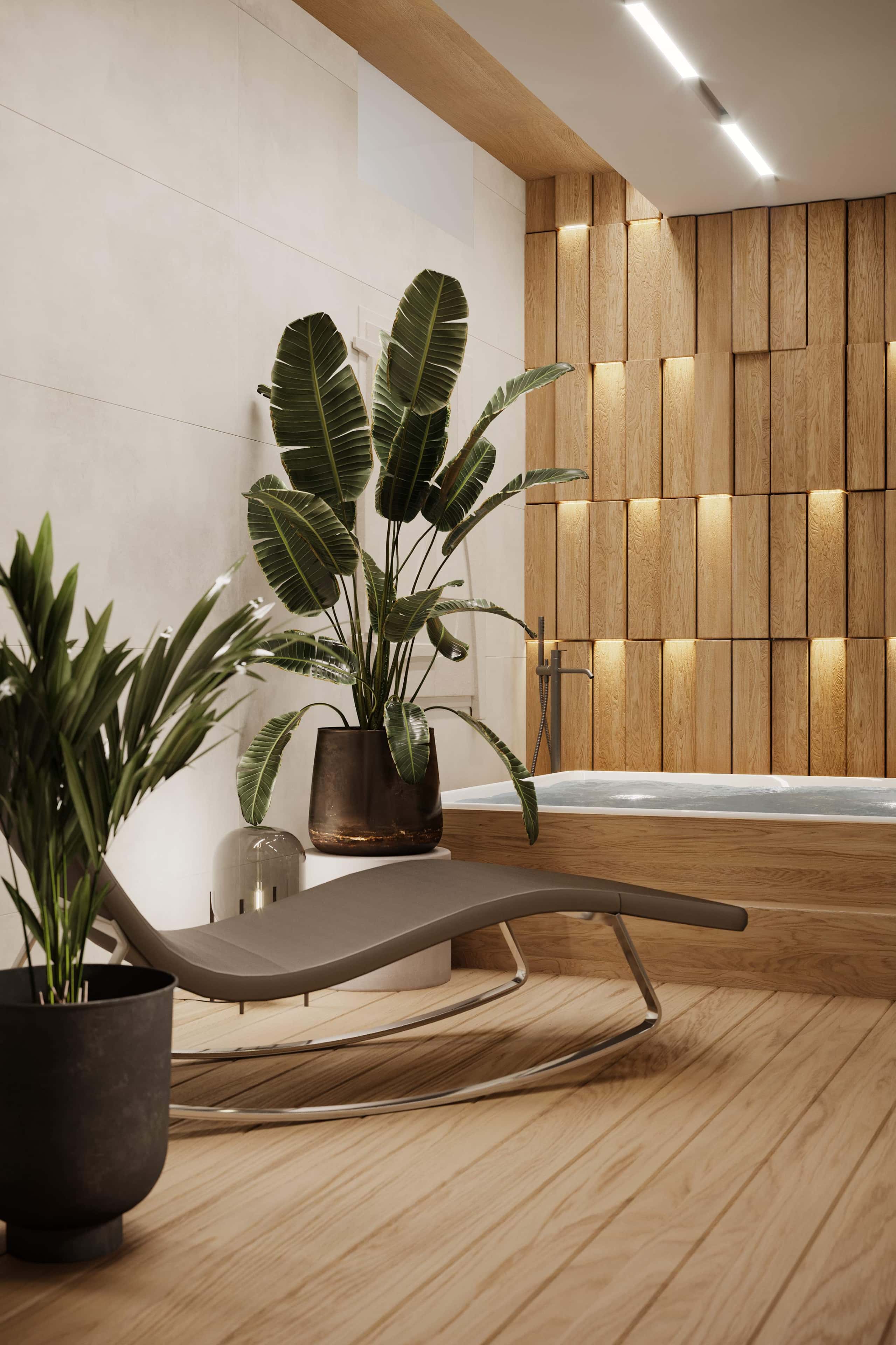 Wnętrze nowoczesnego domu 2026: Minimalizm, duże okna i naturalne materiały w salonie