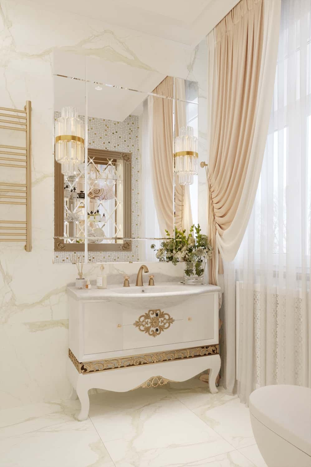 Aranżacja beżowego salonu 2026: naturalne materiały i subtelne oświetlenie.