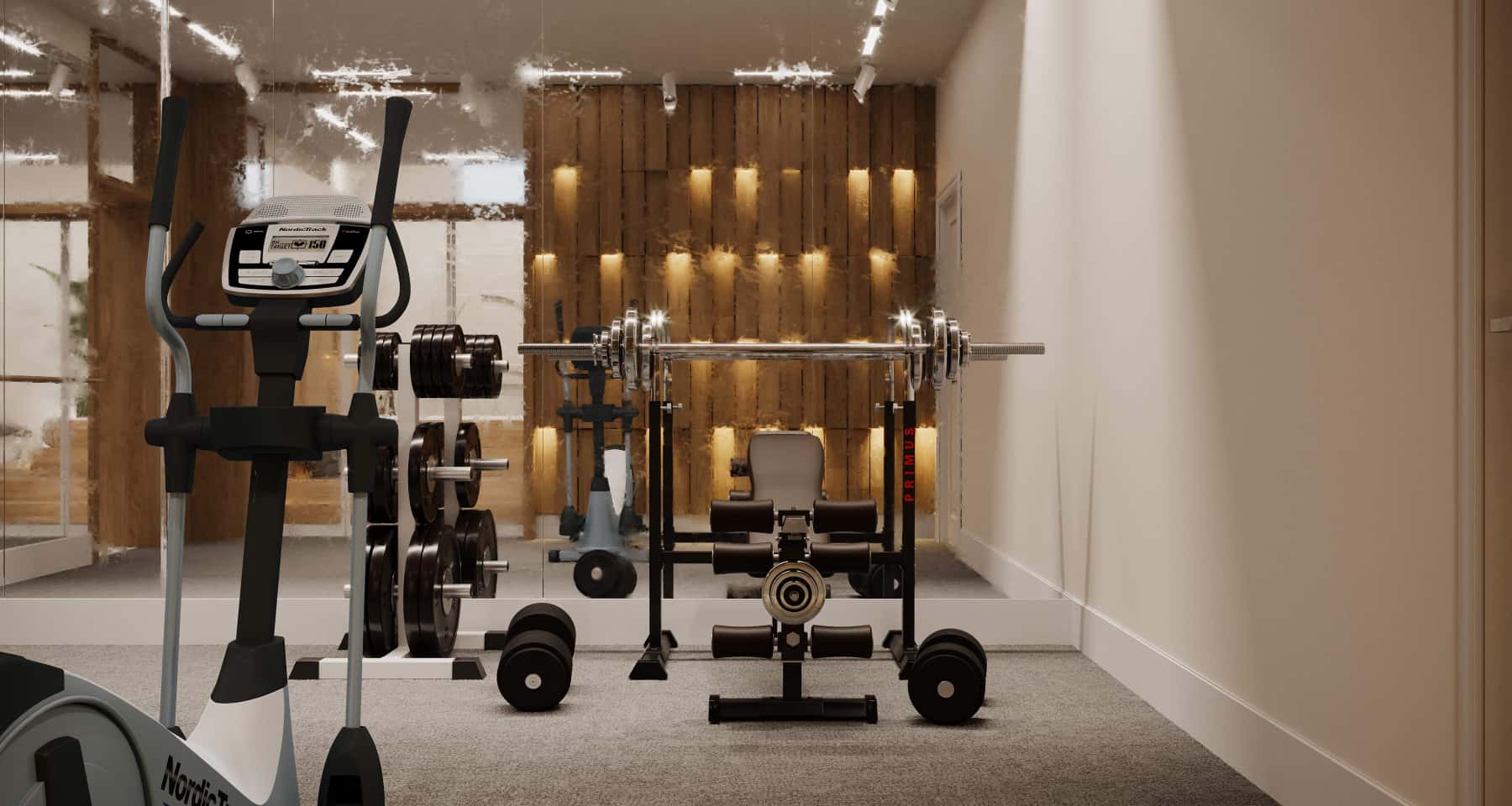 Beżowe wnętrze domu 2026: minimalistyczny design z nutą neoklasycznej elegancji.