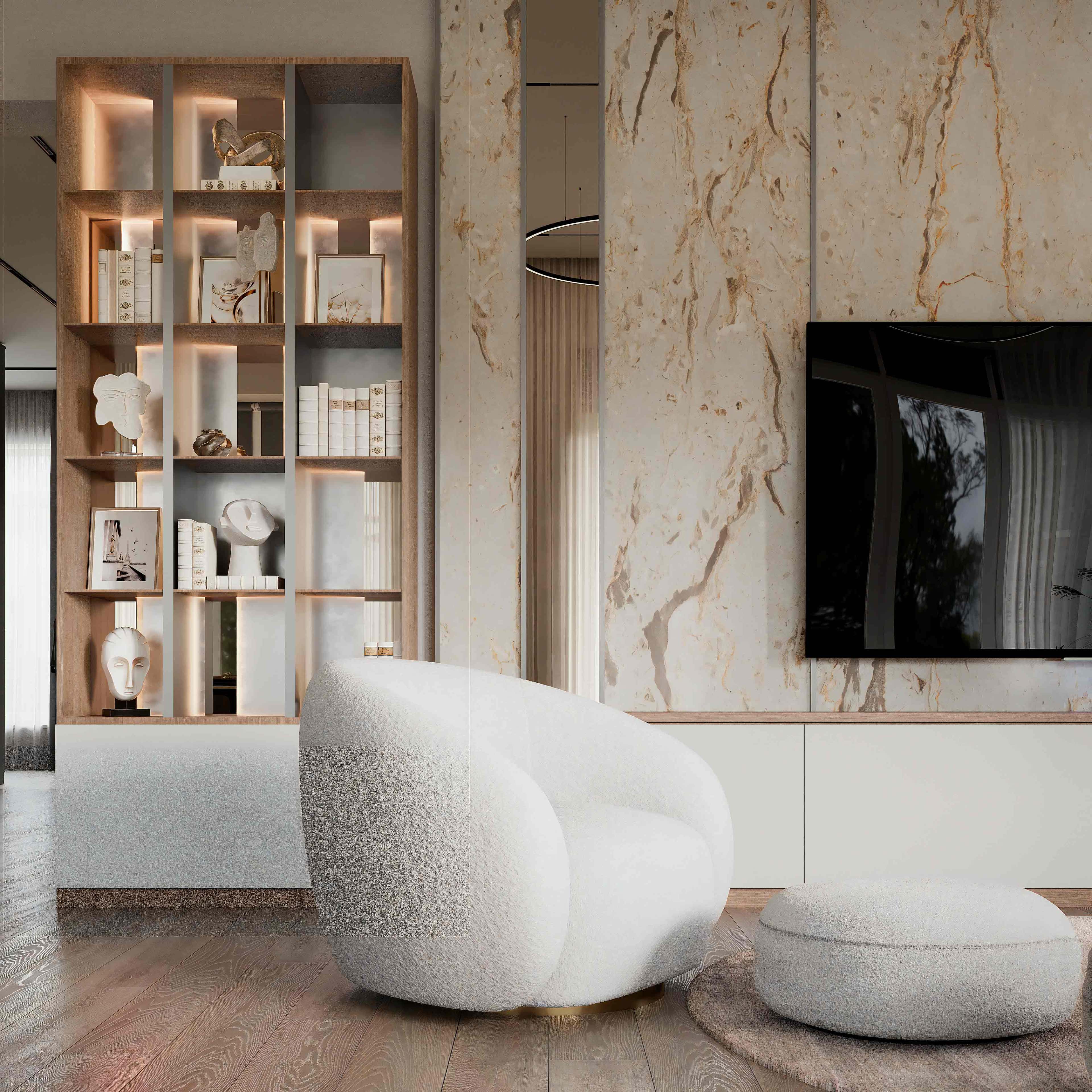 Inspiracja beżowym wnętrzem domu 2026: harmonia i relaks w małej przestrzeni.