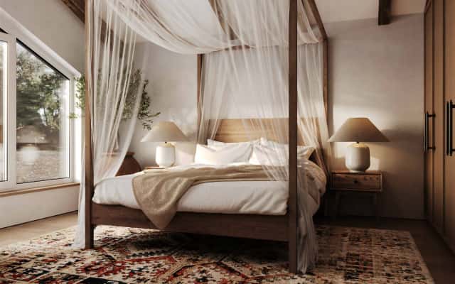 Beżowe wnętrze w małym domu 2026: pomysł na optyczne powiększenie przestrzeni