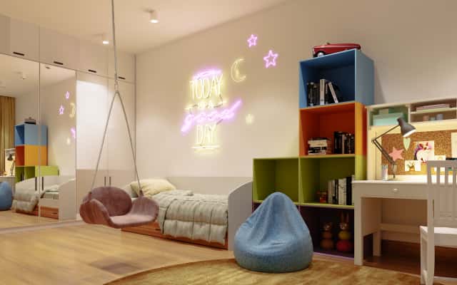 Nowoczesne beżowe wnętrze domu 2026: harmonia i minimalizm.