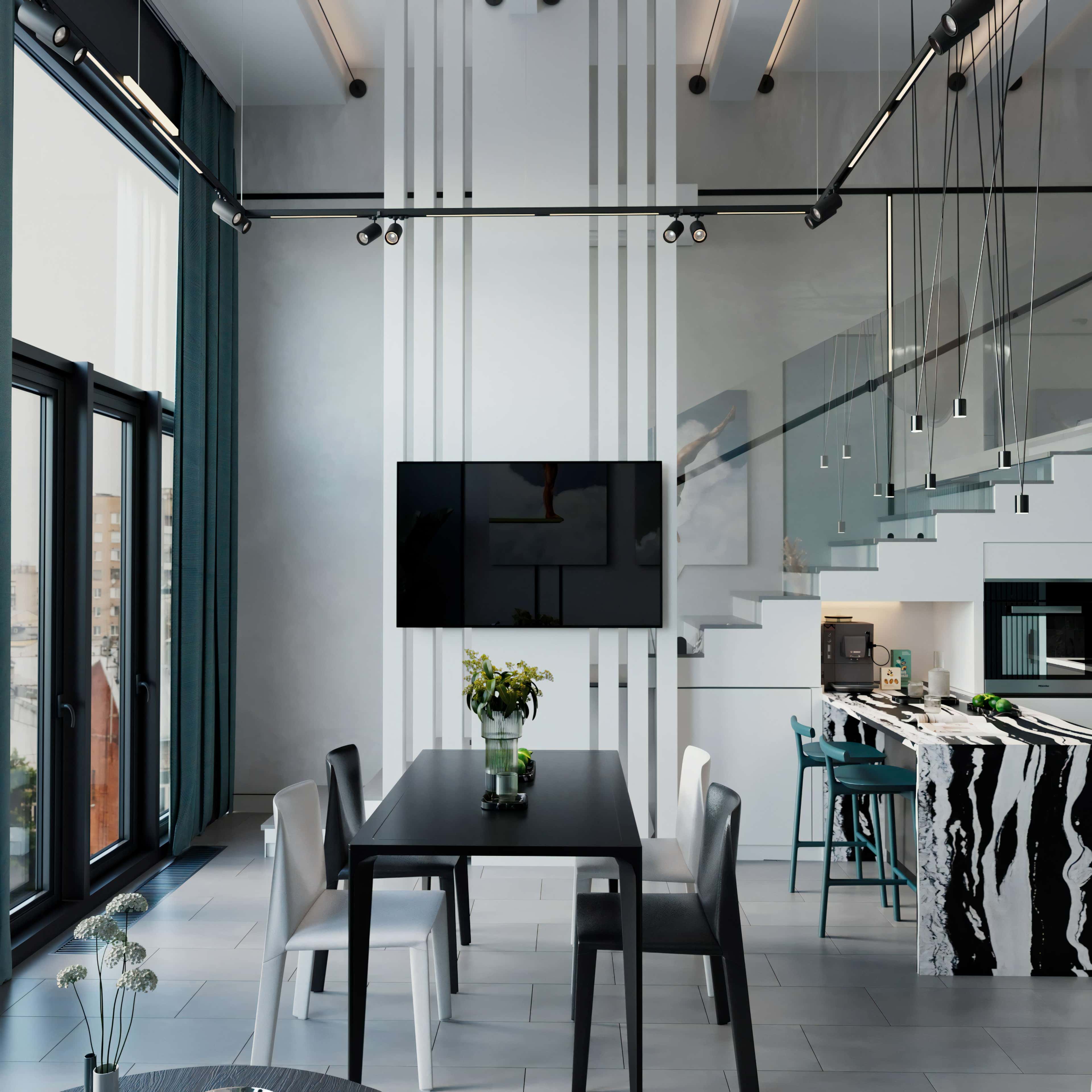 Jasny salon 2026: pomysł na wnętrze w małym mieszkaniu w stylu minimalistycznym.