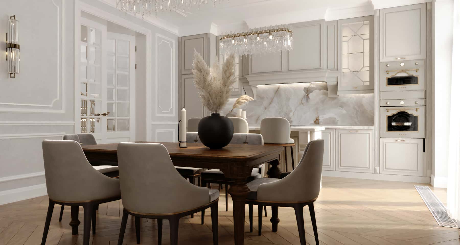 Nowoczesny jasny salon 2026: farba akrylowa i minimalistyczny design dla małych przestrzeni.