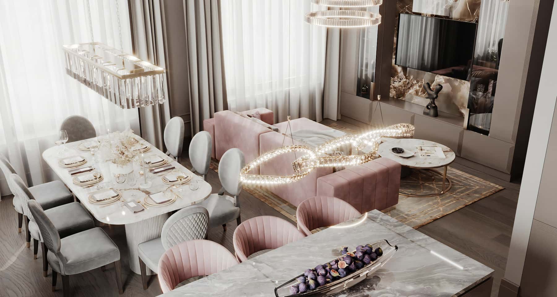 Salon w jasnych tonach 2026 w stylu minimalistycznym idealny do małego mieszkania