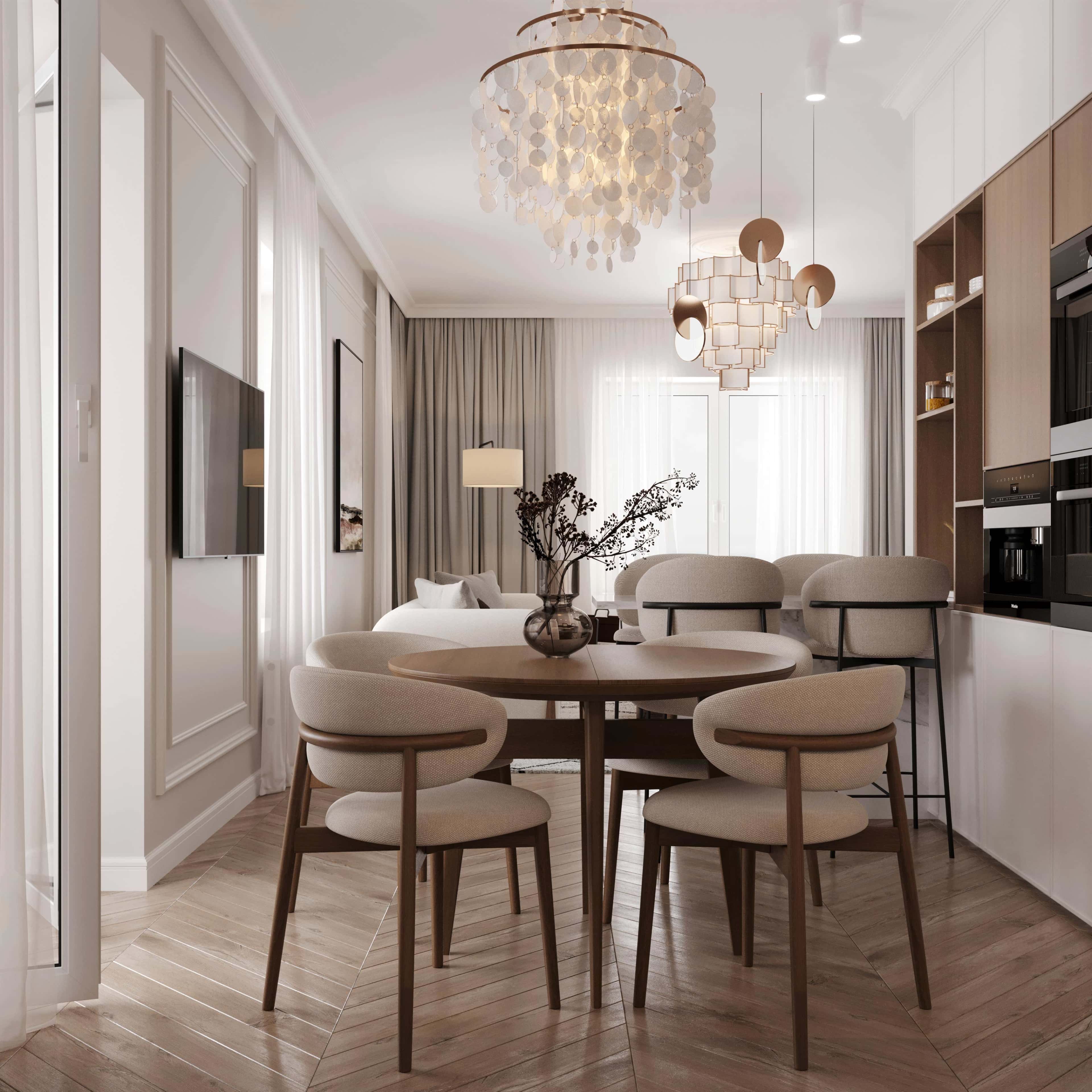 Jasny salon 2026 w stylu minimalistycznym z farbą akrylową