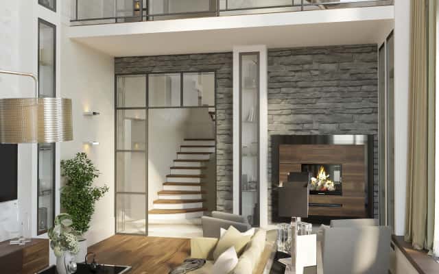 Projektowanie wnętrz dwupiętrowego domu w nowoczesnym stylu z elementami ergonomii 2026.