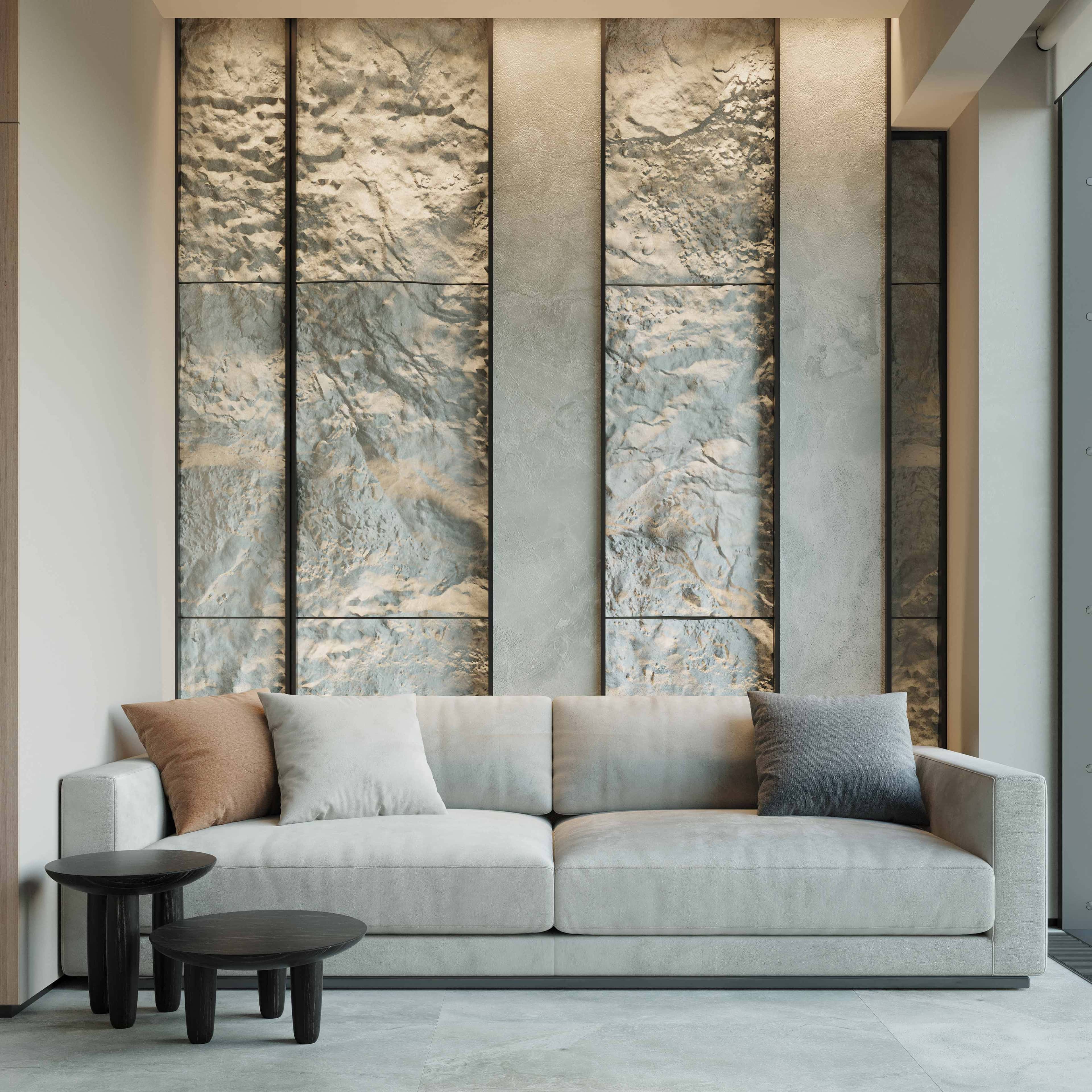 Kuchnia otwarta na salon w nowoczesnej aranżacji z 2026 roku z wydajną wentylacją.