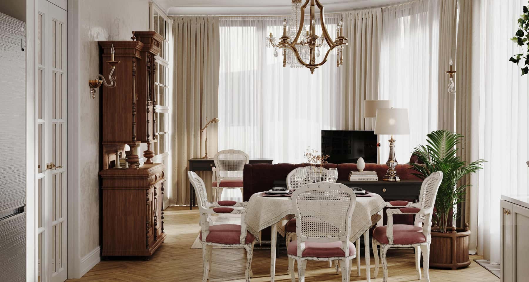 Przestronna kuchnia z salonem: inspirujące aranżacje 2026 z wydajną wentylacją.