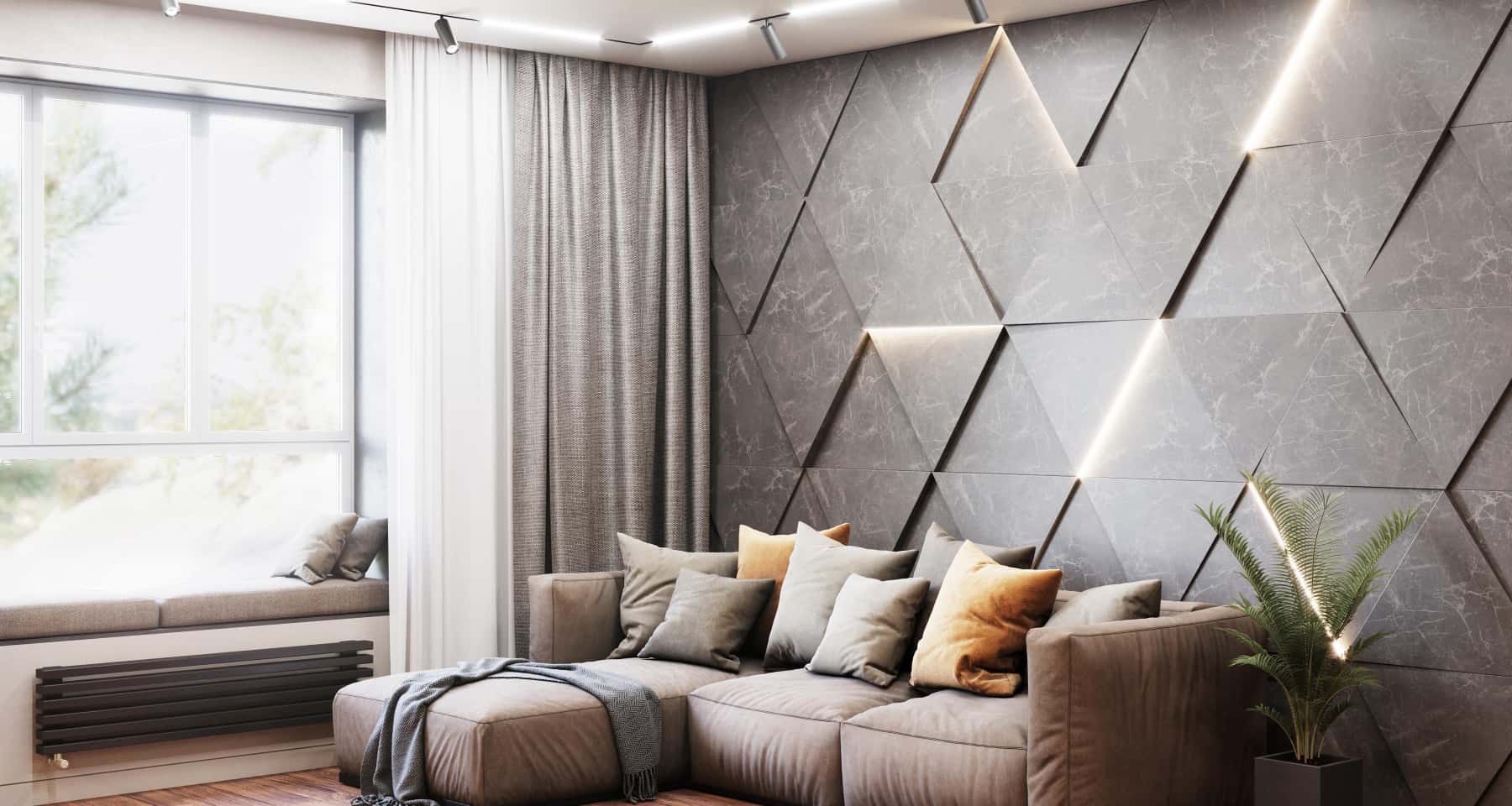 Męska łazienka 2026: Ciemne płytki, faktura kamienia i minimalistyczny design