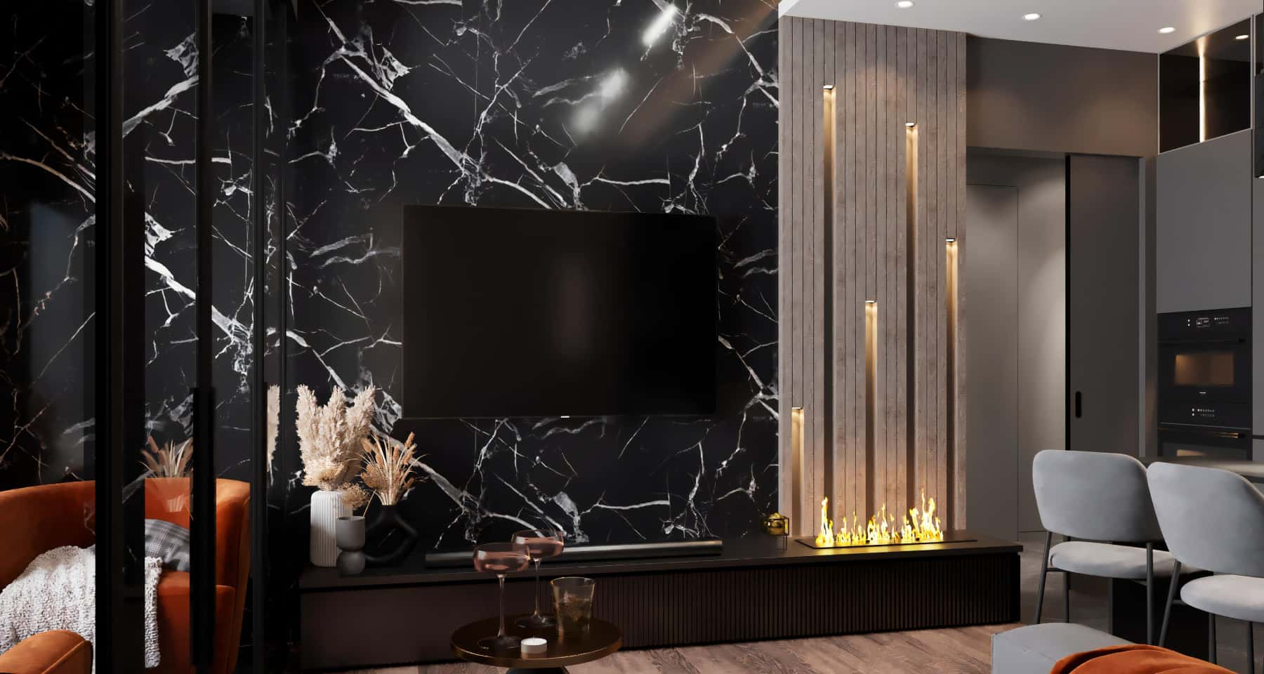 Męskie wnętrza 2026: Funkcjonalny minimalizm kontra ukryty chaos — Męskie wnętrza 2026