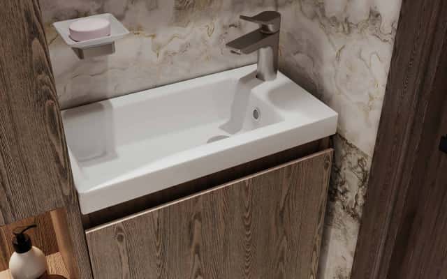 Projekt męskiego wnętrza 2026: pokój z ciemną kolorystyką i elementami faktury drewna.