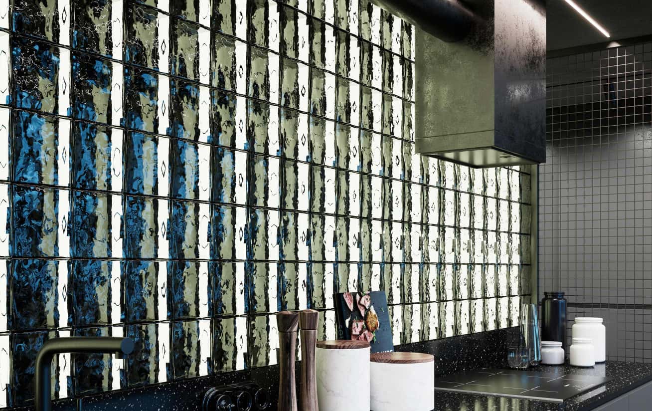 Męskie wnętrza 2026: Nowoczesny salon z betonowymi elementami i minimalistycznym designem.