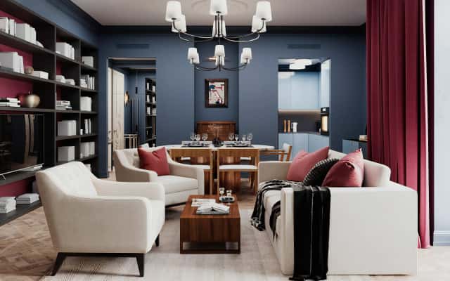 Męski design 2026: Detale w salonie, faktury kamienia, drewno i ciemne kolory