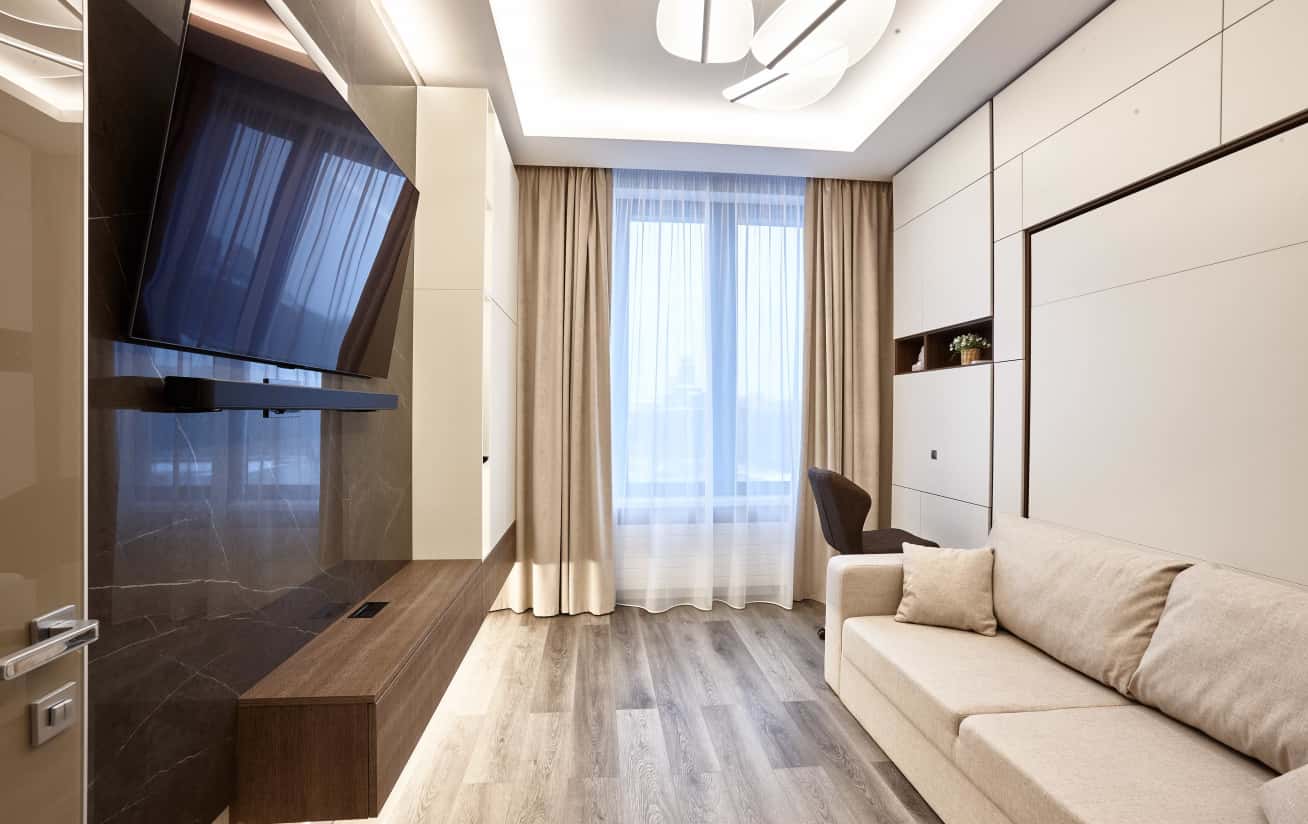 Minimalizm i Funkcjonalność Nowoczesny design mieszkania z funkcjonalnym przechowywaniem, minimalistyczny styl 2026