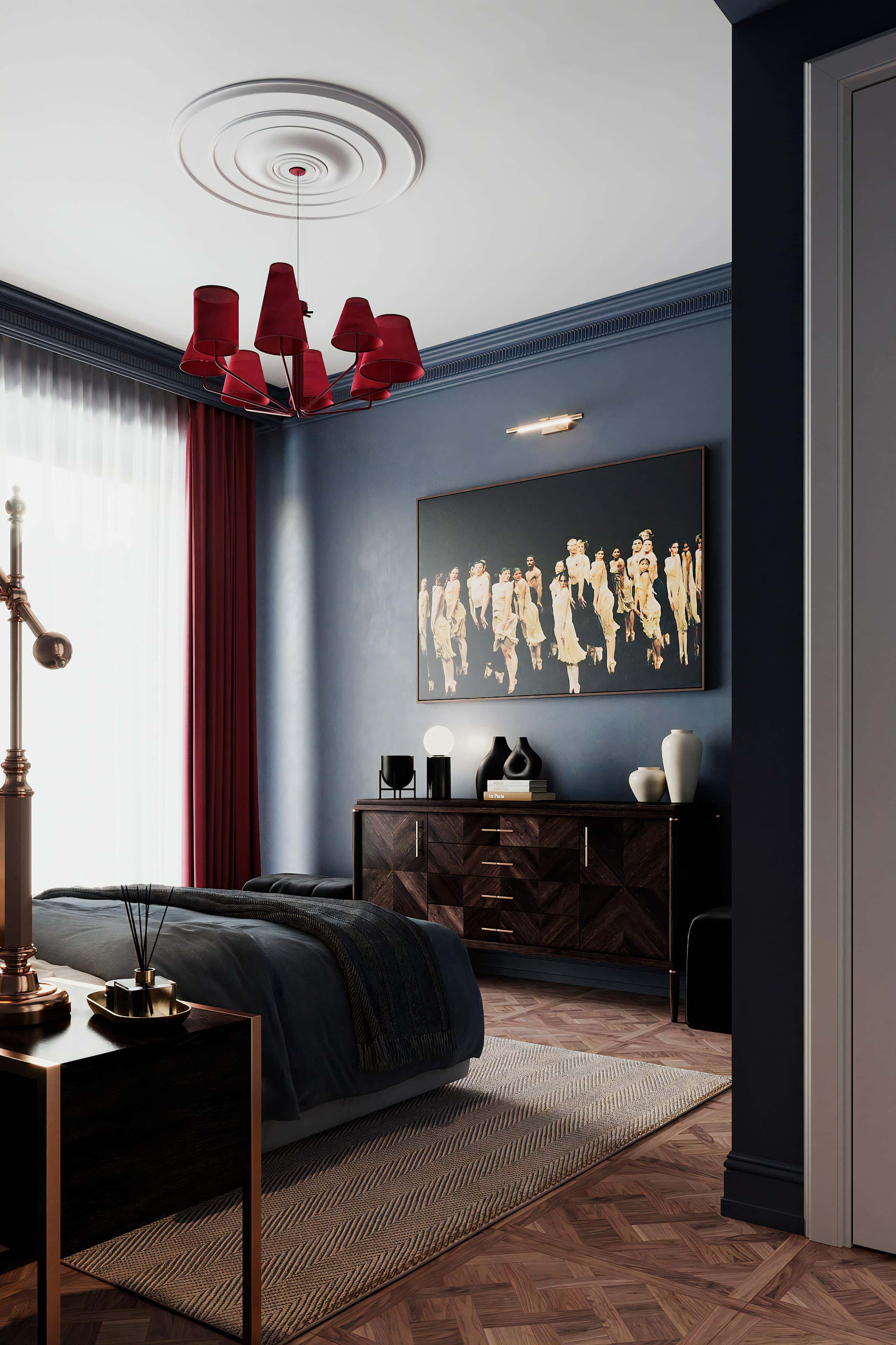 Funkcjonalna sypialnia 2026 w małym mieszkaniu, z ergonomicznym układem i stylowym designem.