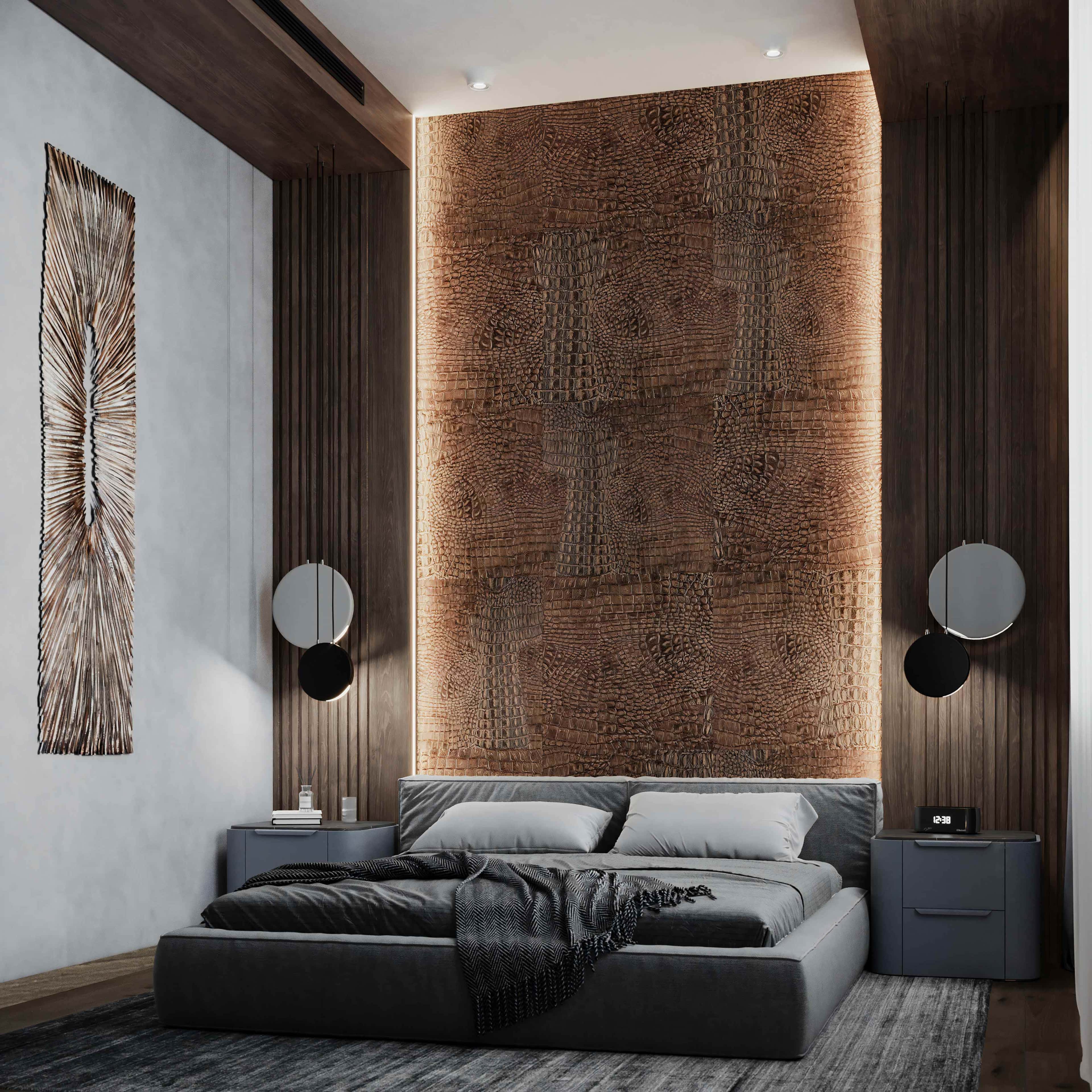 Sypialnia 2026 z minimalistycznym designem i funkcjonalnymi meblami.