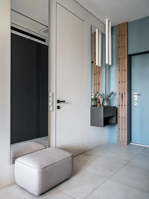 Nowoczesne drzwi wewnętrzne z naturalnego drewna, trend 2026 w minimalistycznym wnętrzu