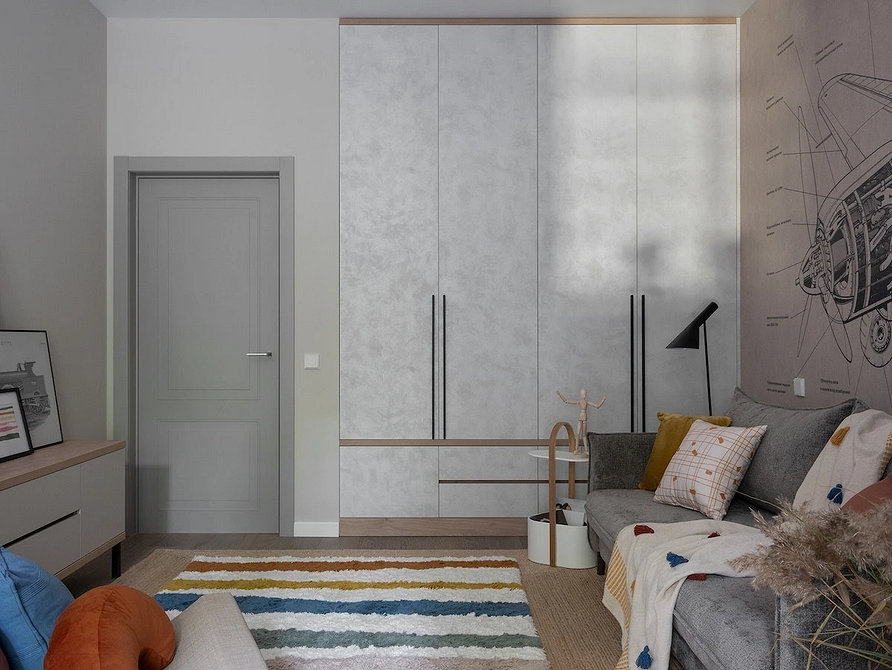 Drzwi wewnętrzne z geometrycznym wzorem, unikatowy design 2026