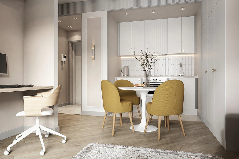 Panele gipsowe 3D w przedpokoju: stylowe i praktyczne wykończenie ścian.