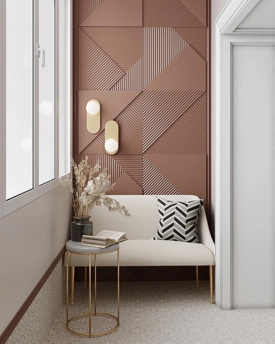 Panele gipsowe 3D - zbliżenie na strukturę i trójwymiarowy efekt na ścianie.