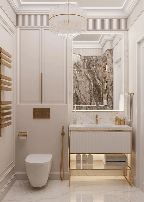 Panele gipsowe 3D: tekstura i światło tworzące unikalny efekt na ścianie w salonie.