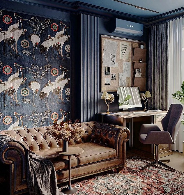 Szare panele gipsowe 3D - industrialny styl w nowoczesnym wydaniu.