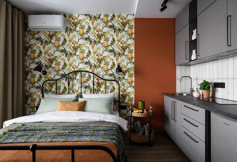 Kolory ścian: pomysł na połączenie jasnych i ciemnych odcieni w aranżacji wnętrz.