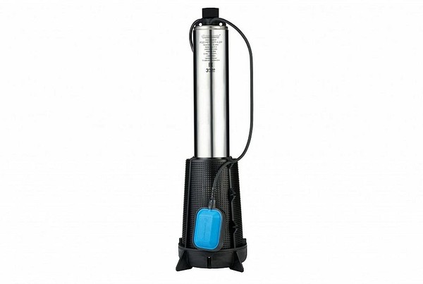 Schemat działania autonomicznego systemu wodociągowego z pompą głębinową.