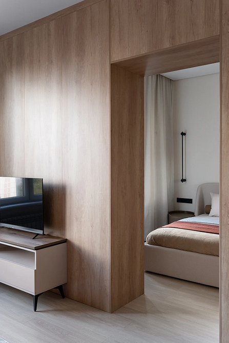 Laminat: Imitacja Drewna Laminat 2026 trendy: Elegancki wzór imitujący naturalne drewno, idealny do salonu.