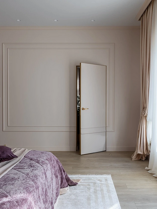 Tapeta akcentująca ścianę jako alternatywa dla lameli w trendach wnętrzarskich 2026