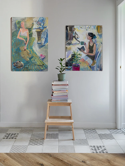 Geometryczne Wzory na Podłodze Płytki podłogowe o wzorze geometrycznym, modne w 2026 roku w nowoczesnym holu.