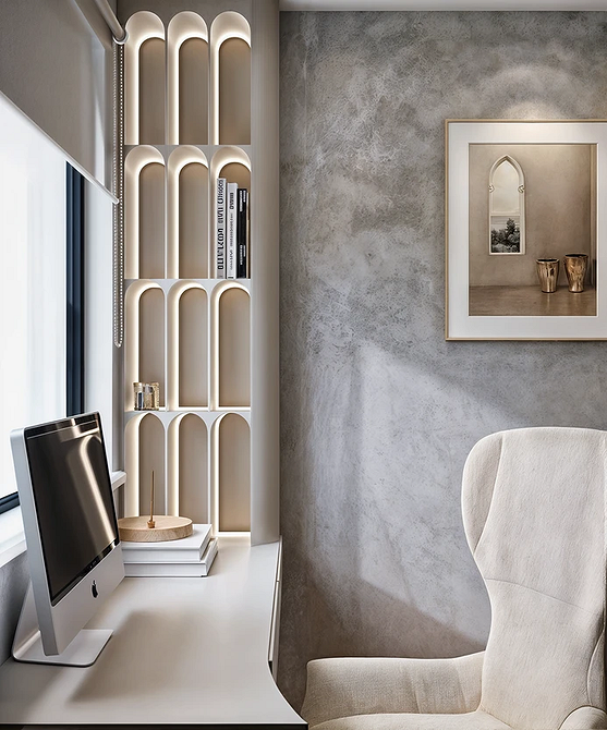 Stylowa tapeta 2026: imitacja cegły w loftowym stylu w industrialnym mieszkaniu.