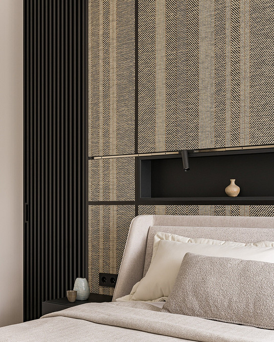 Inspirująca tapeta 2026: delikatny wzór w pastelowych kolorach do sypialni.