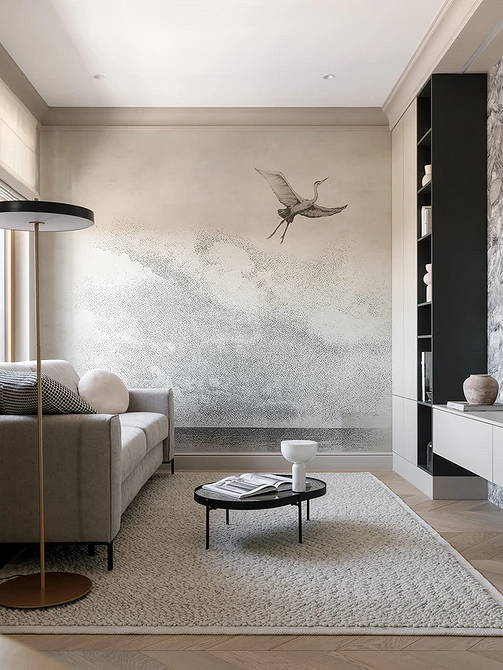 Trendy 2026: Tapeta z geometrycznym wzorem w sypialni - inspiracje i porady.